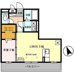 白浜の宮駅 徒歩4分 2階の物件間取画像